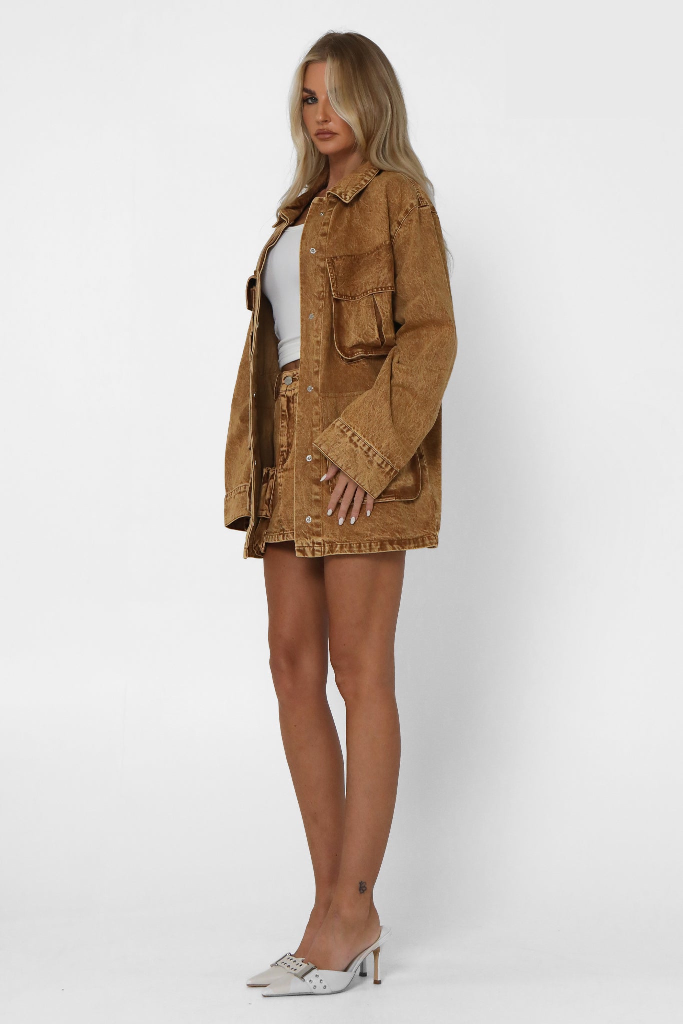 TATE JACKET | TAN