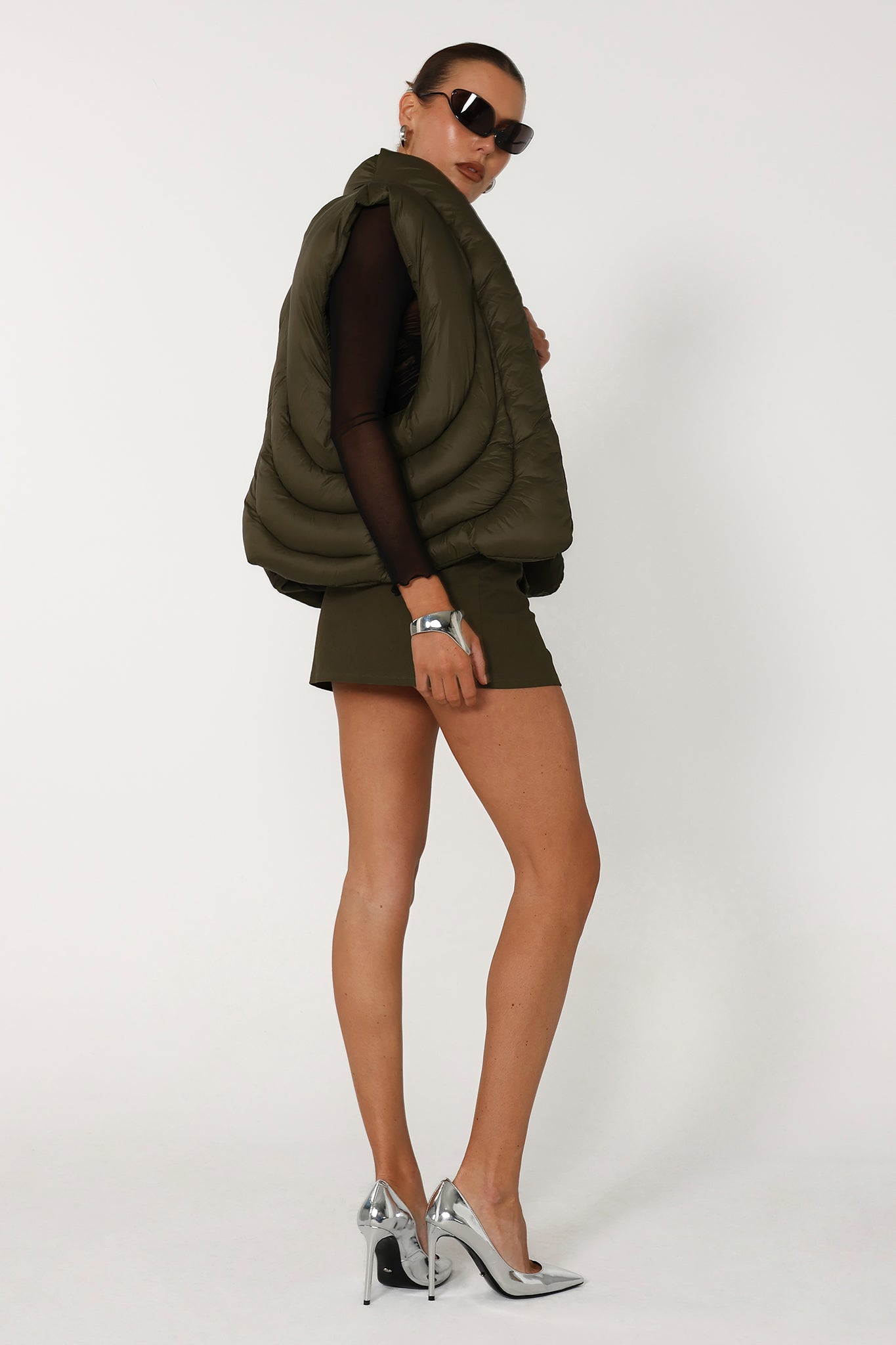 THEO VEST | DARK GREEN