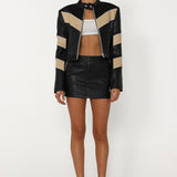 TOBIAS MOTO JACKET | BLACK