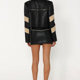 TOBIAS MOTO JACKET | BLACK
