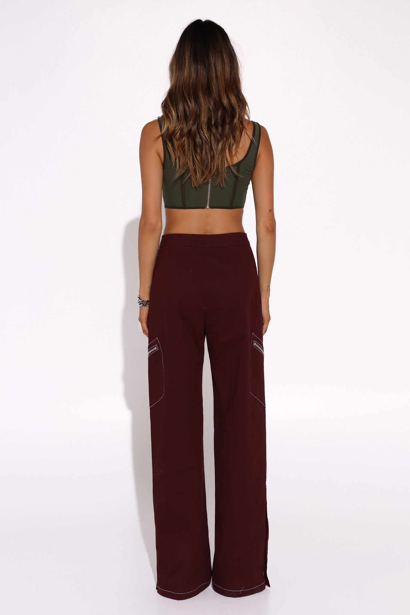 VAEDA PANTS | PLUM