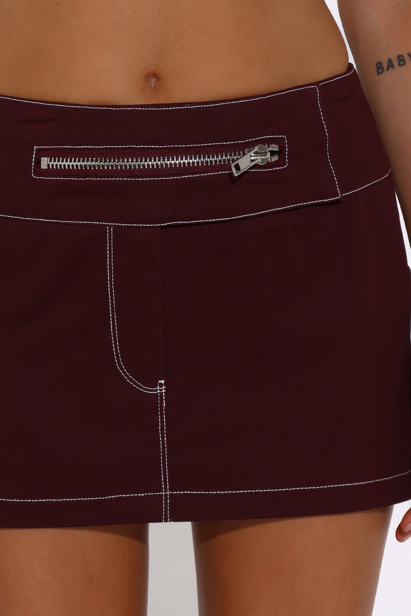 VAEDA SKIRT | PLUM