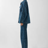 VALENTINO JACKET | INDIGO SEQUIN
