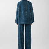 VALENTINO JACKET | INDIGO SEQUIN