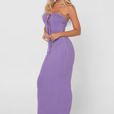 VIENNA MAXI DRESS | PURPLE