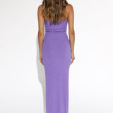 VIENNA MAXI DRESS | PURPLE