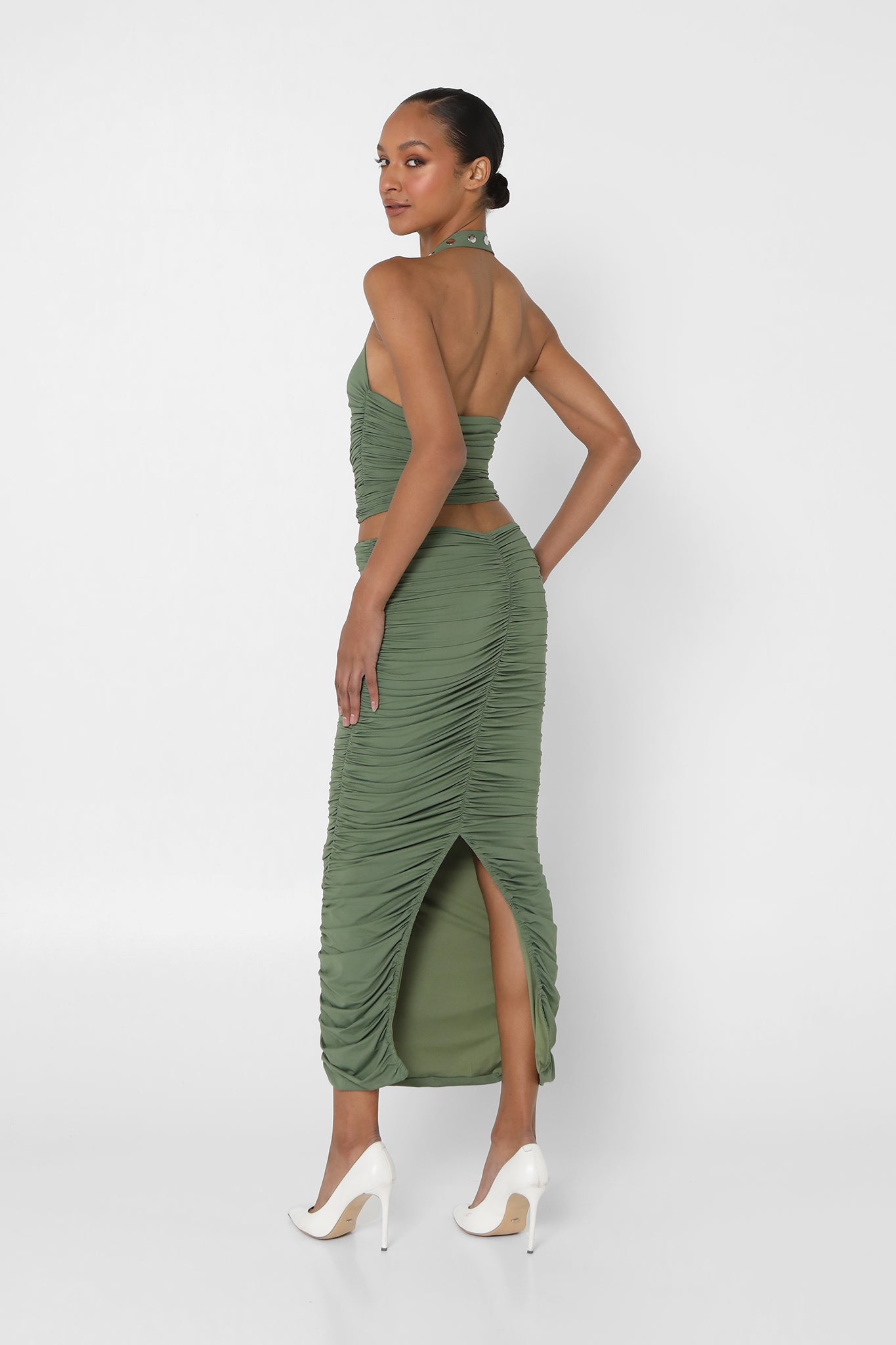 YANA MAXI SKIRT | SAGE