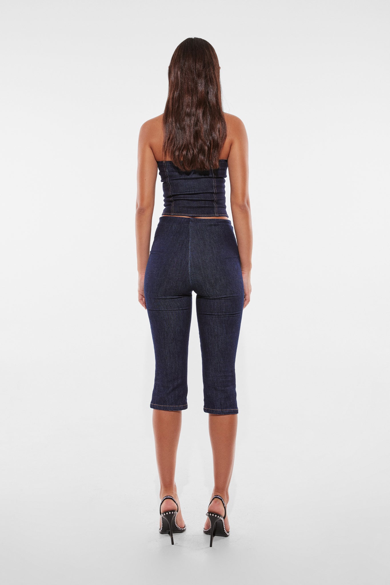 ALIX CAPRI PANTS | DARK DENIM