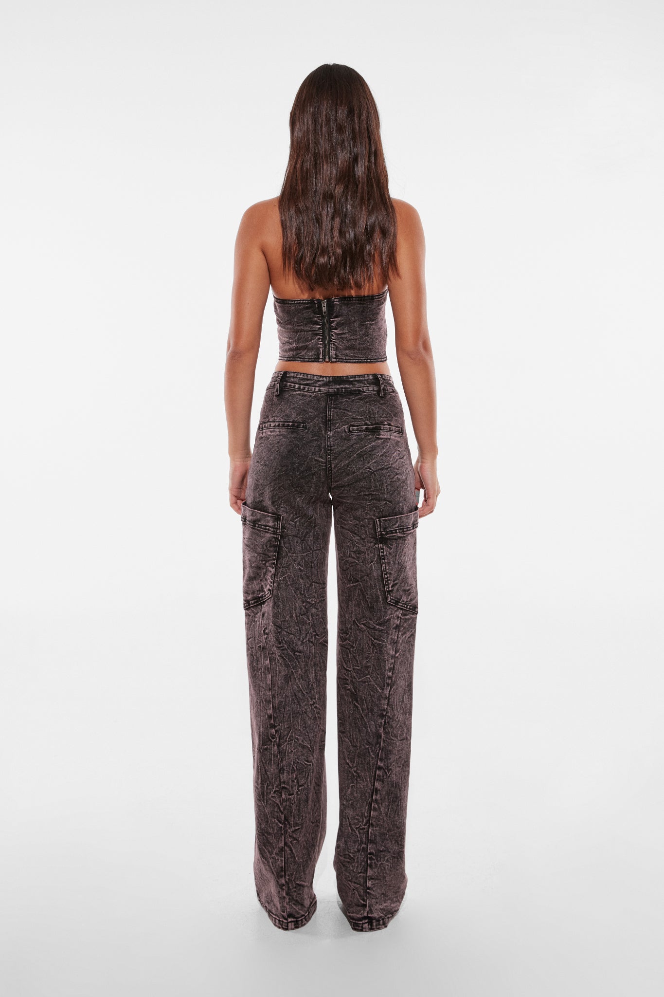 ARMEN PANTS | PURPLE ACID WASH
