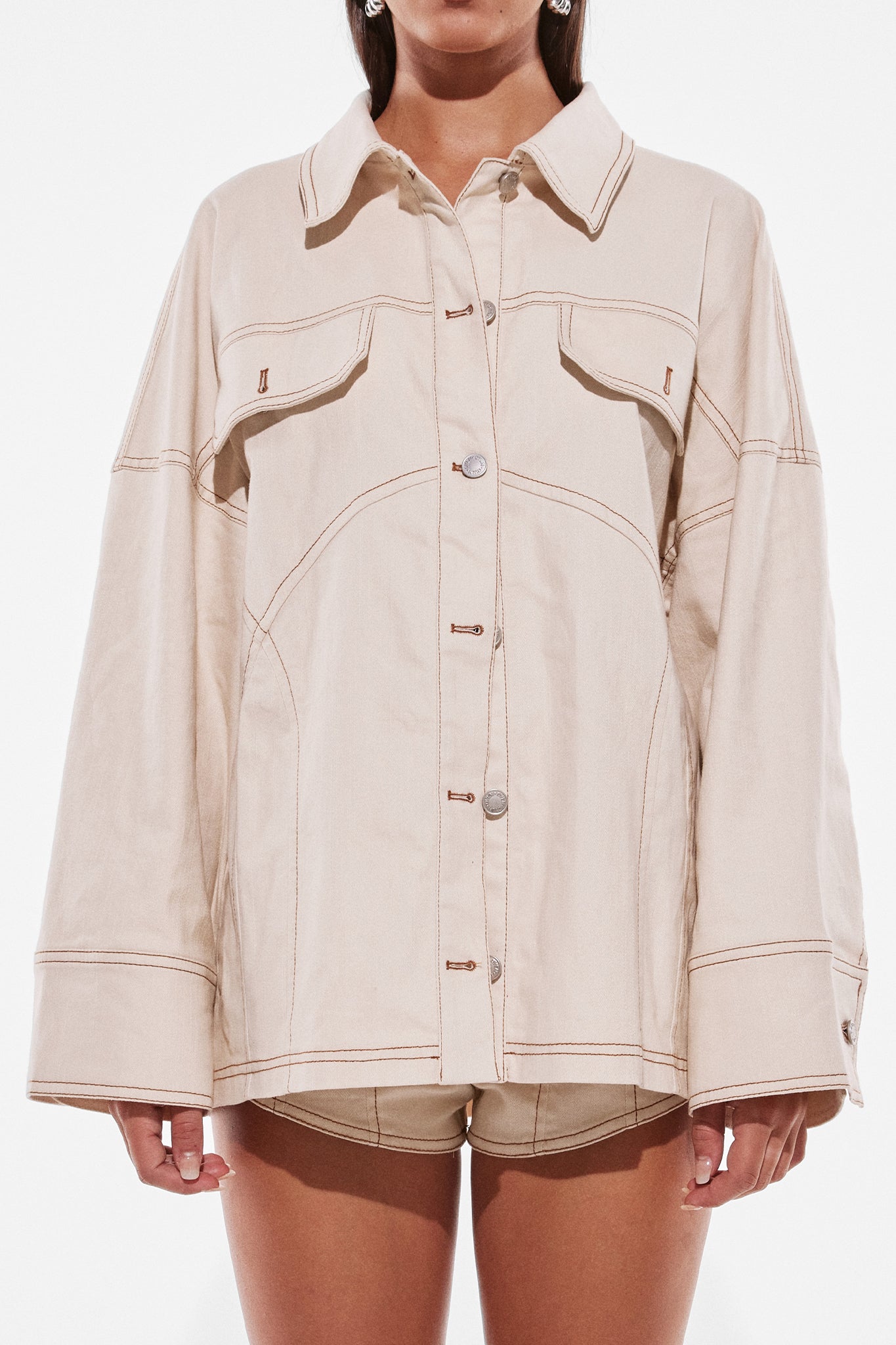 BRIXTON JACKET | BONE