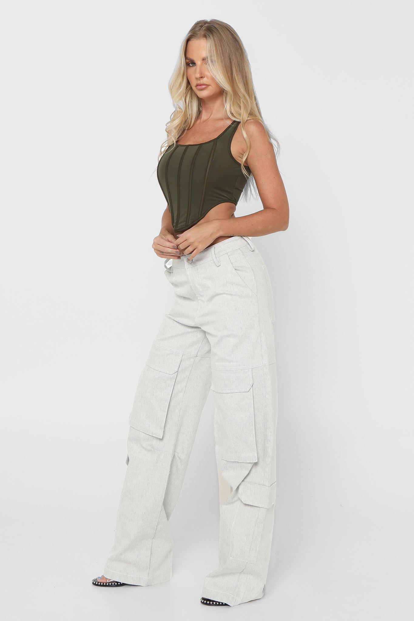 CLYDE CORSET | KHAKI