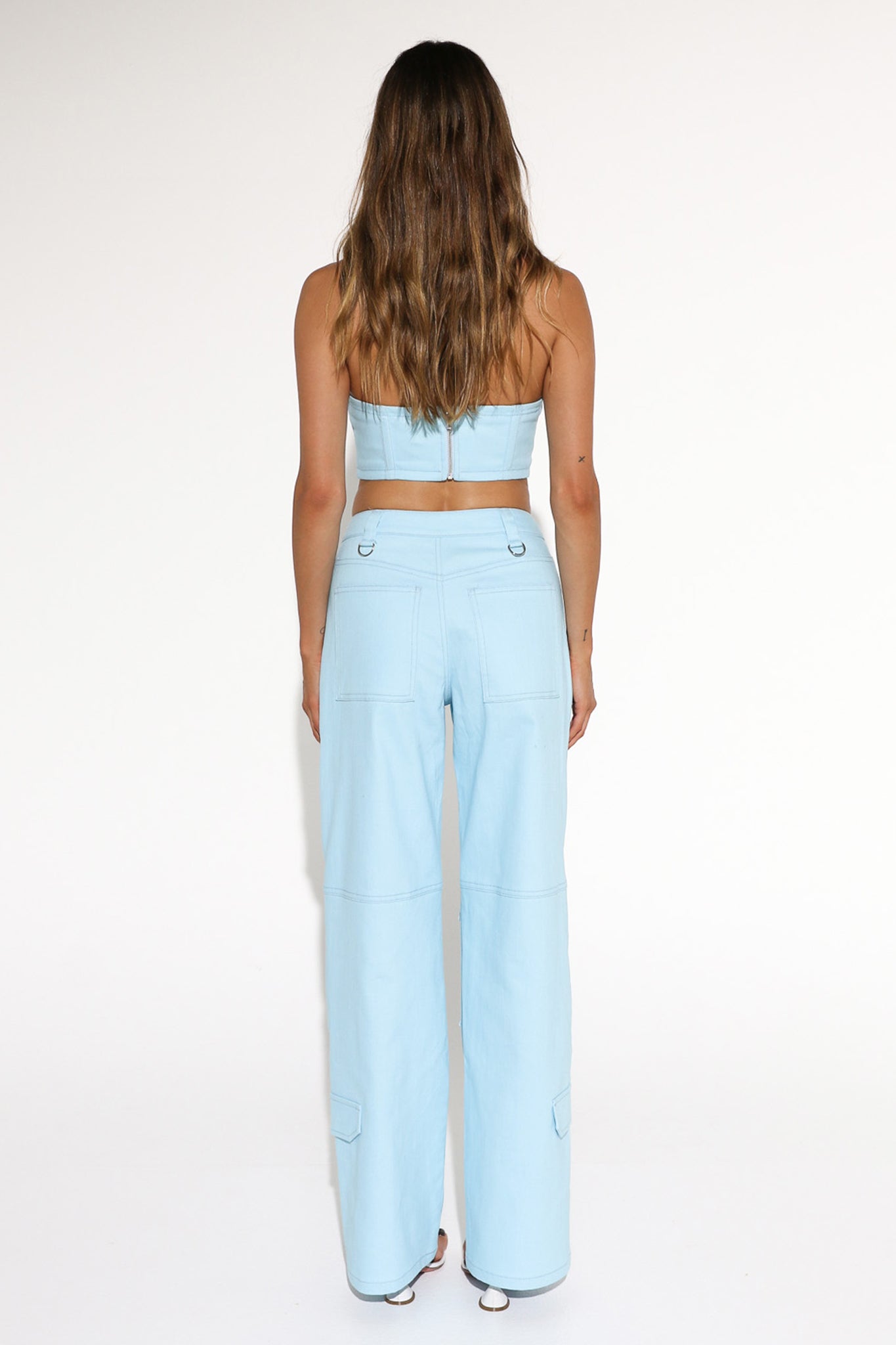 COOPER CROP | CYAN