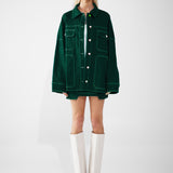 COOPER MINI SKIRT | GREEN
