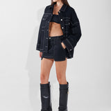 COOPER MINI SKIRT | BLACK