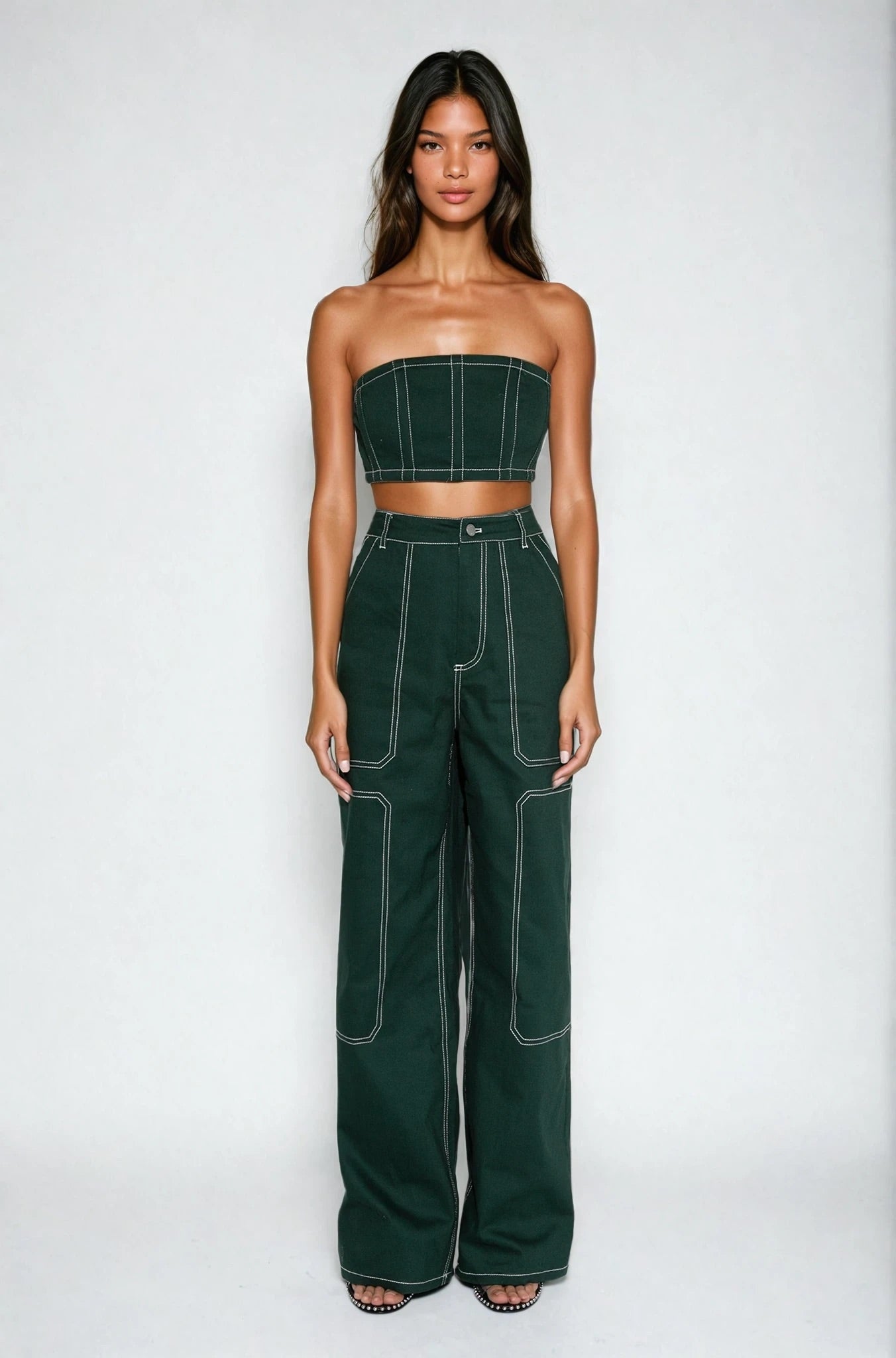 COOPER CROP | GREEN