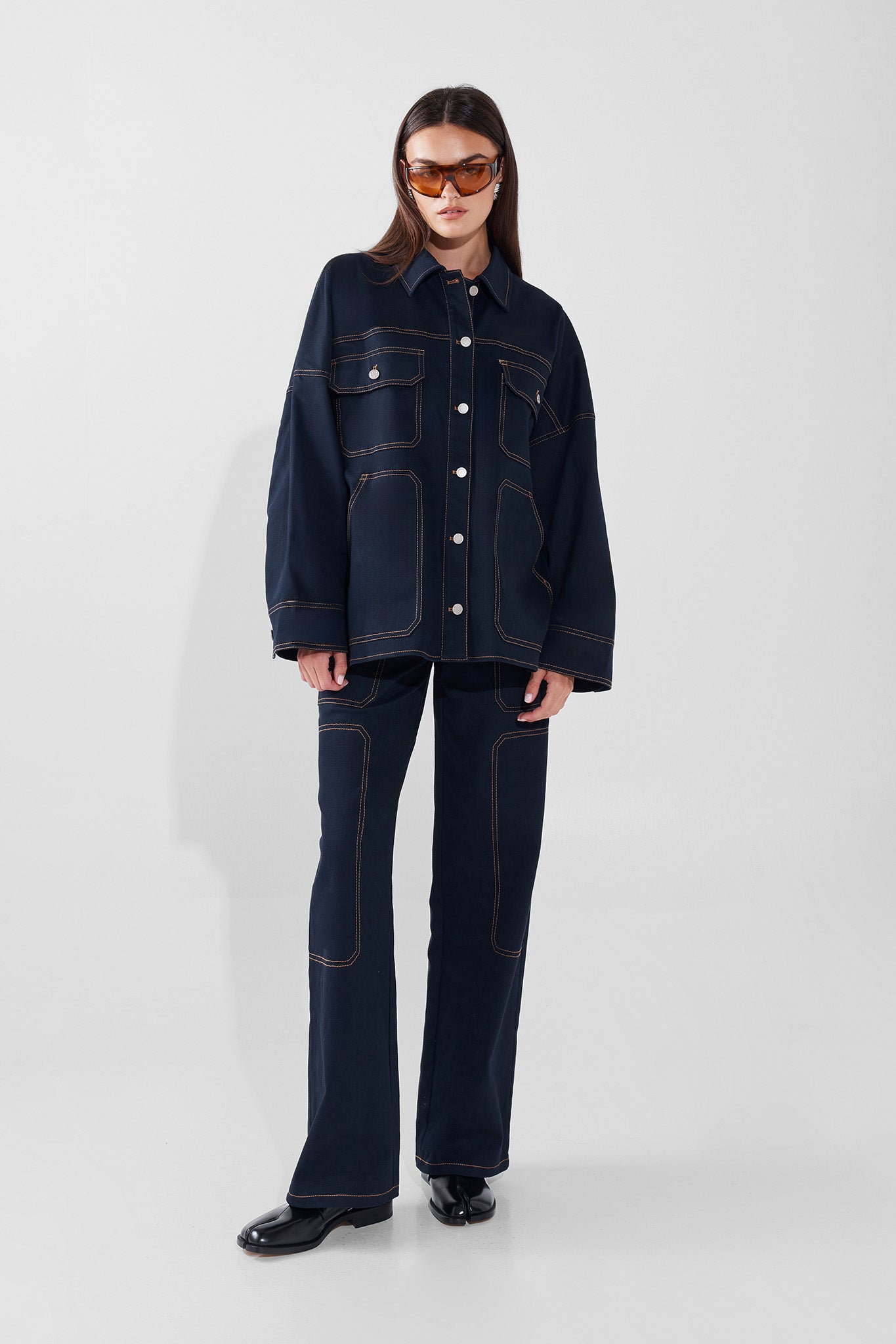 ジャケット・アウター INTERRIS design jacket Brunello cucinelli 'shiny zipper pull' bomber jacket