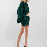 COOPER MINI SKIRT | GREEN