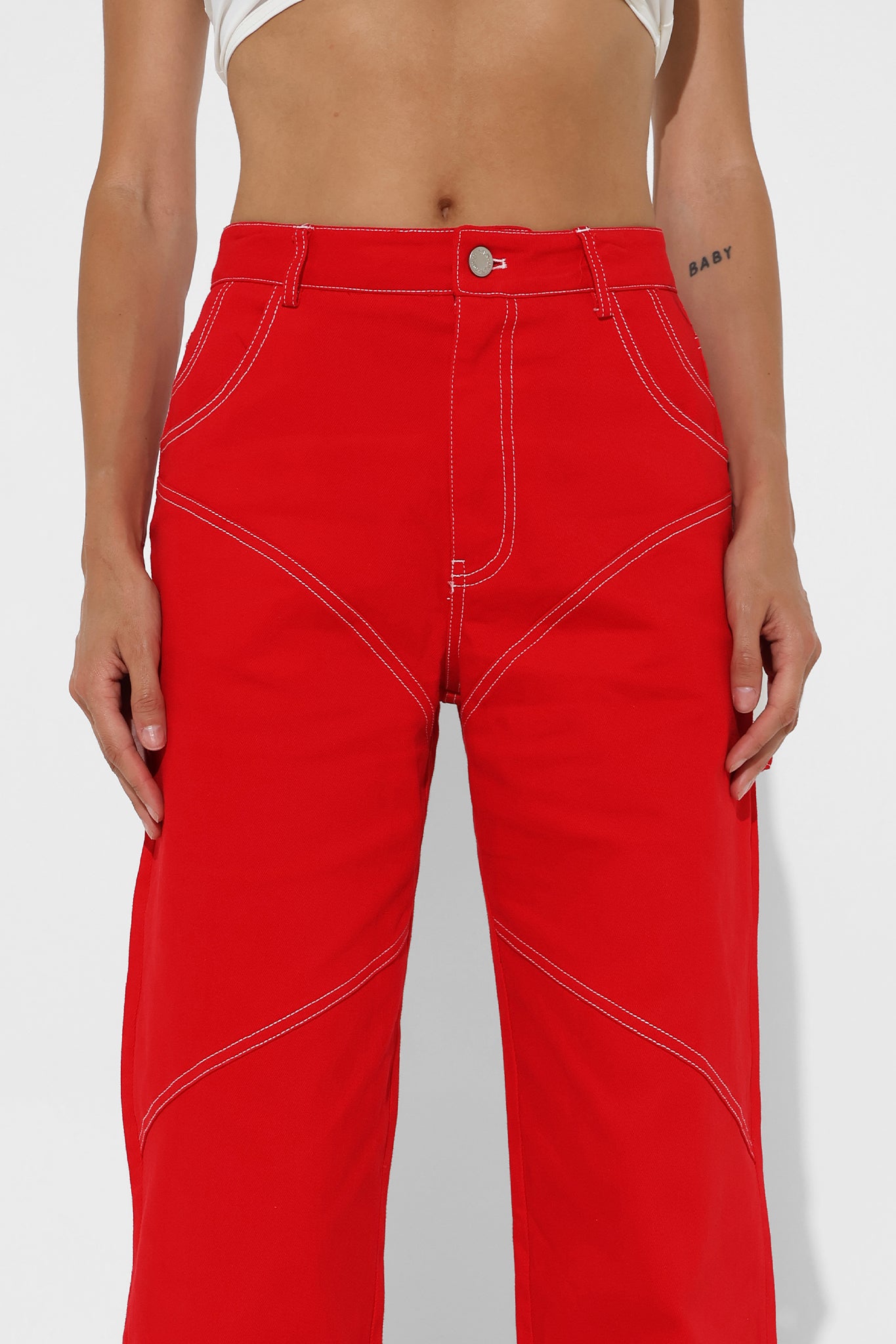 CYRUS JEANS | RED