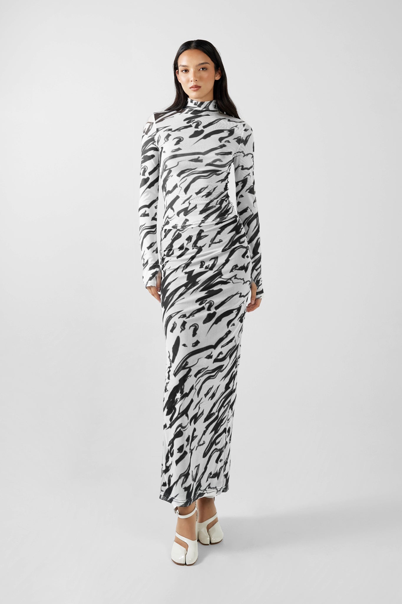 MADDOX MAXI SKIRT | ZEBRA