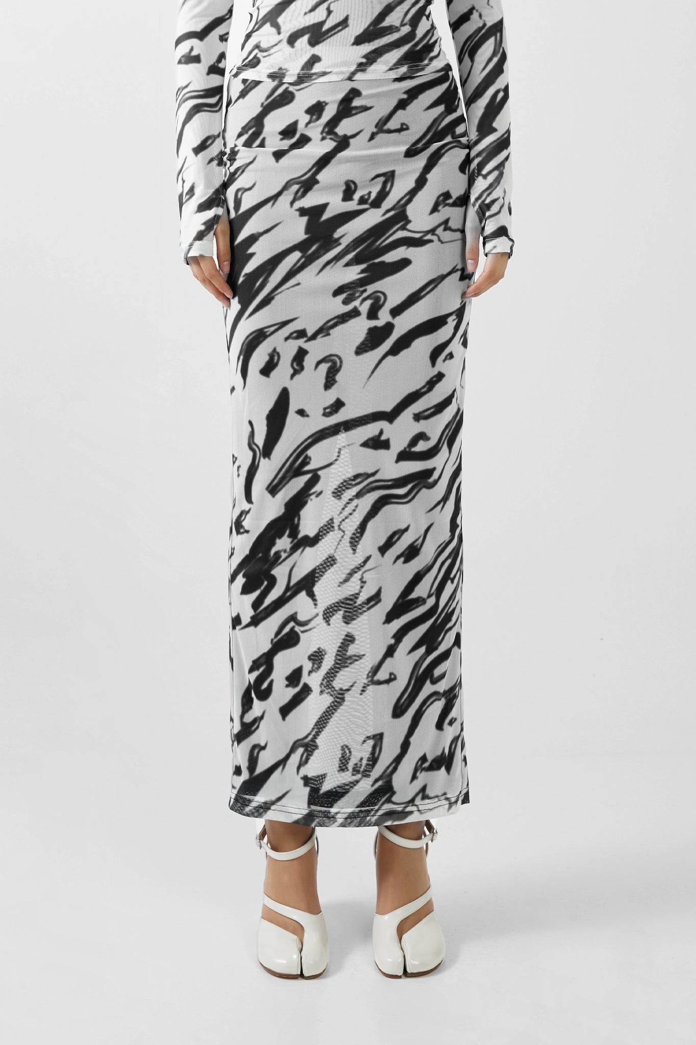 MADDOX MAXI SKIRT | ZEBRA