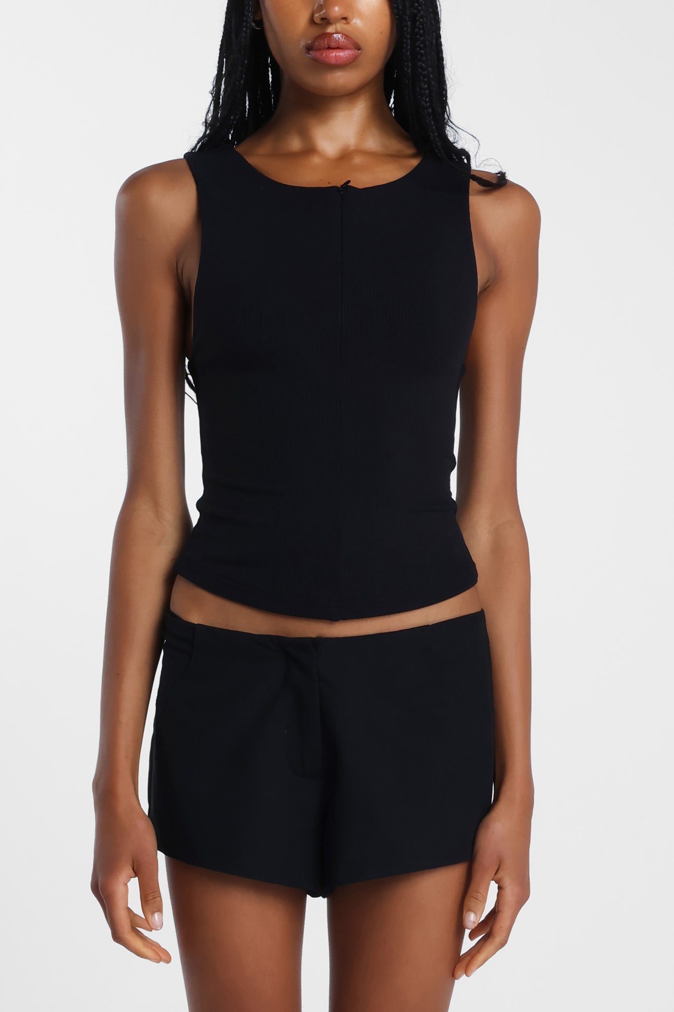 JOEL ZIP TANK | BLACK