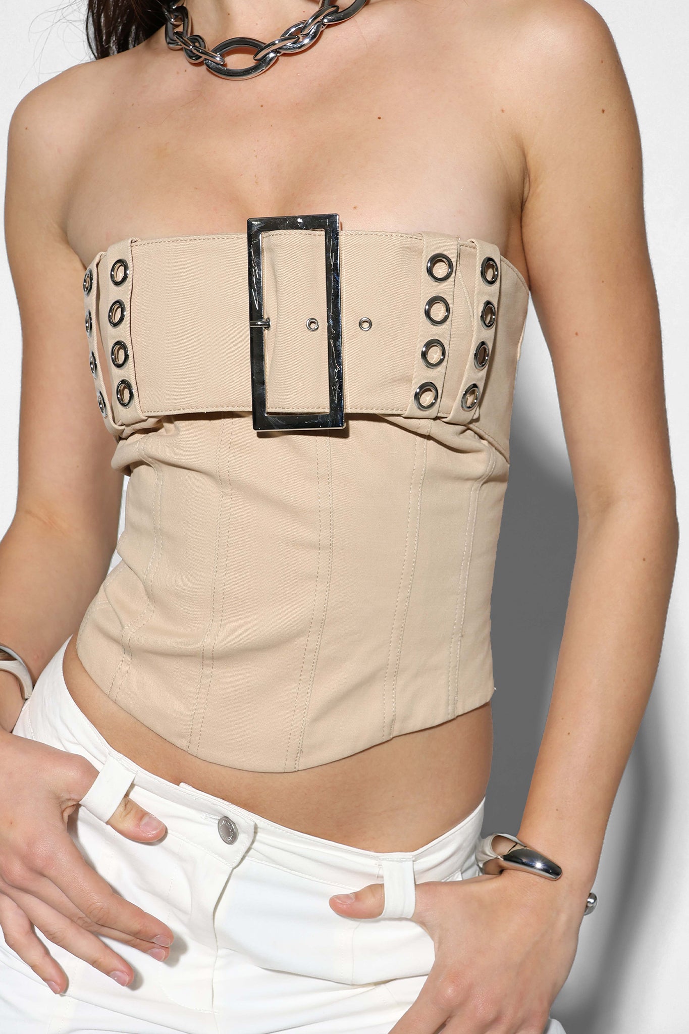 KAYLA BODICE | BEIGE