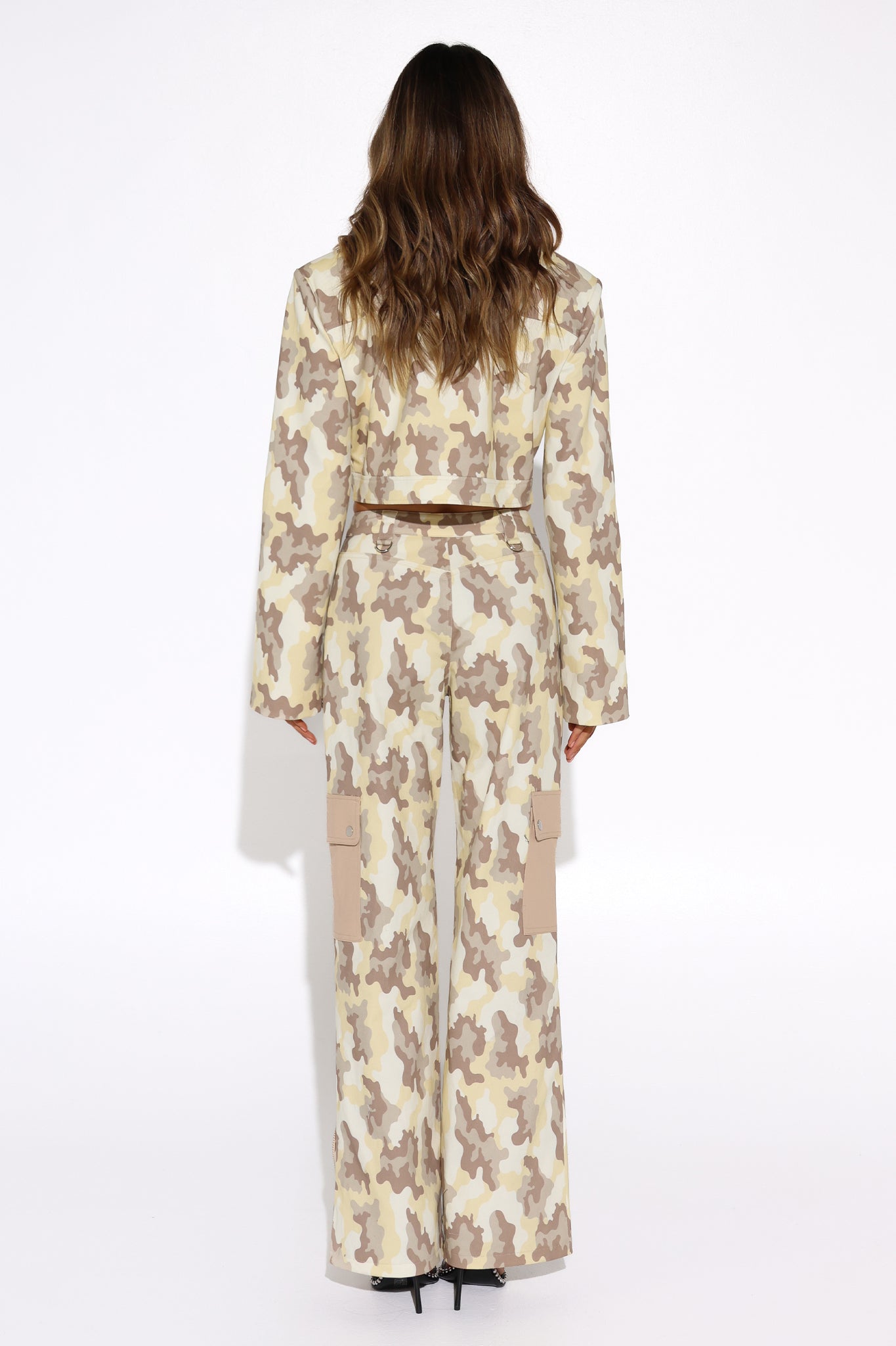 KELSI JACKET | BEIGE CAMO