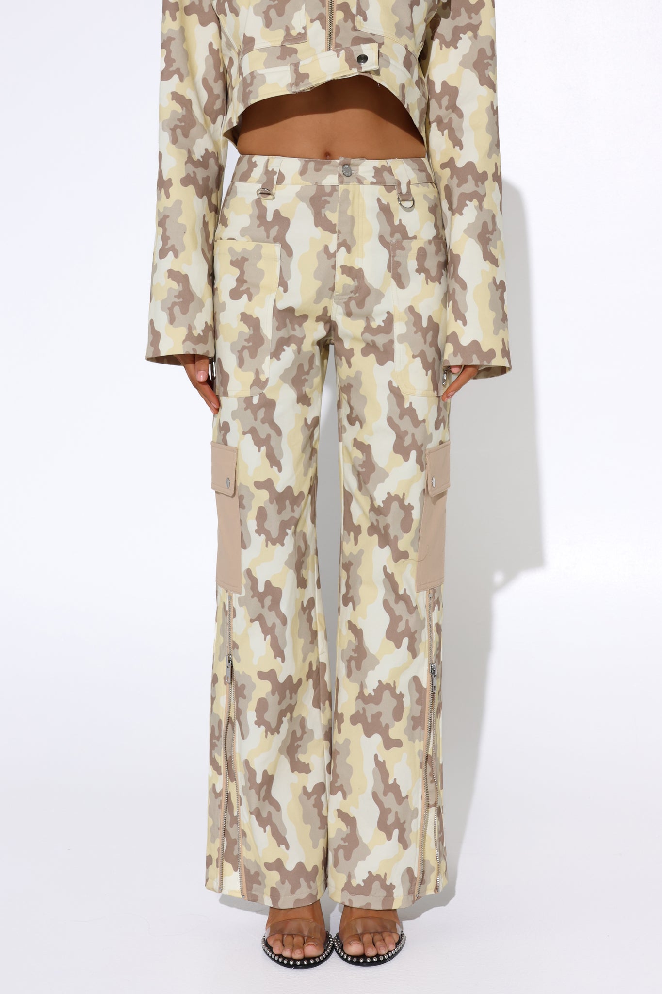 EDWARDS JEANS | BEIGE CAMO