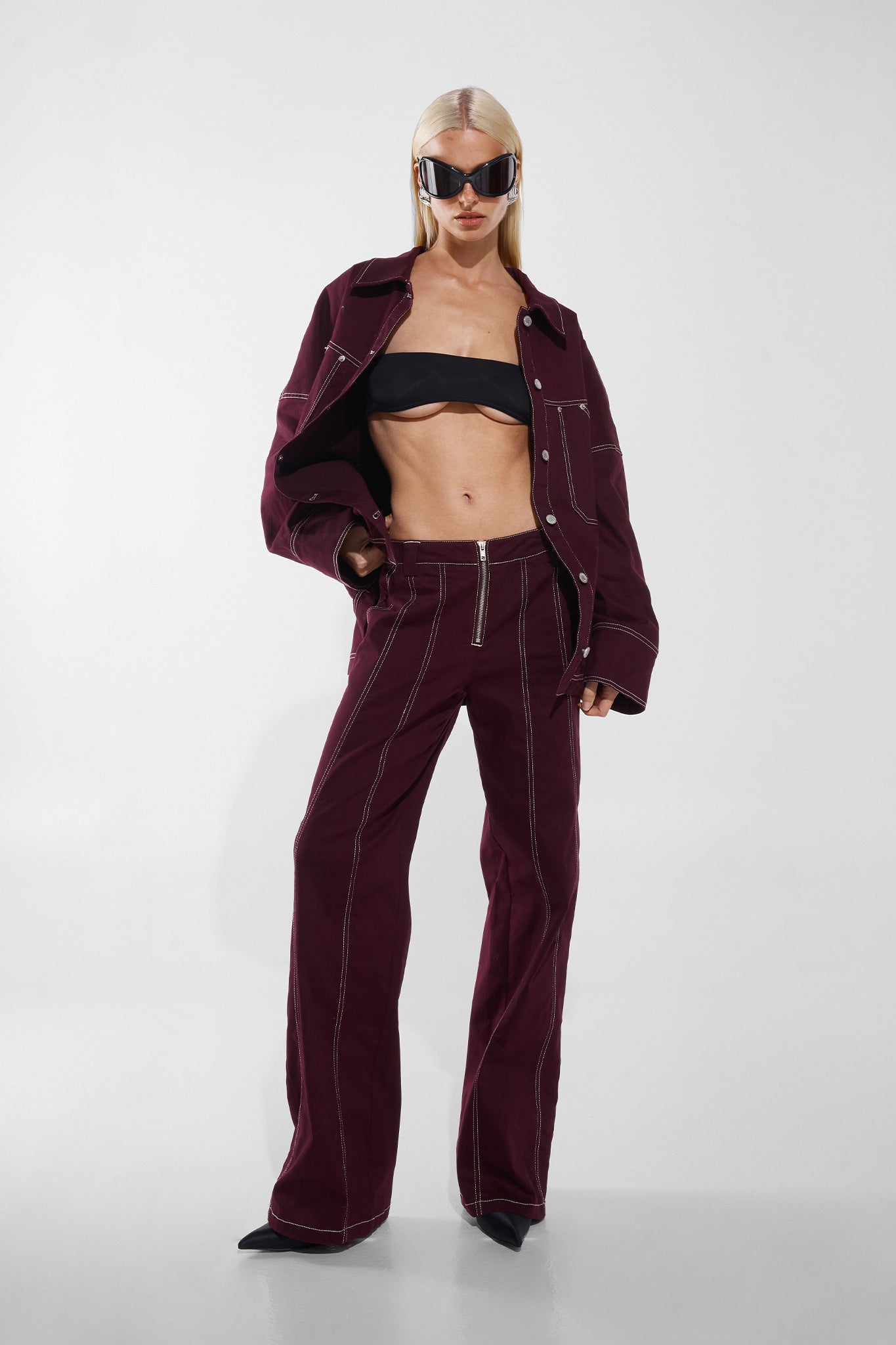 KOURT PANTS | BLACKBERRY