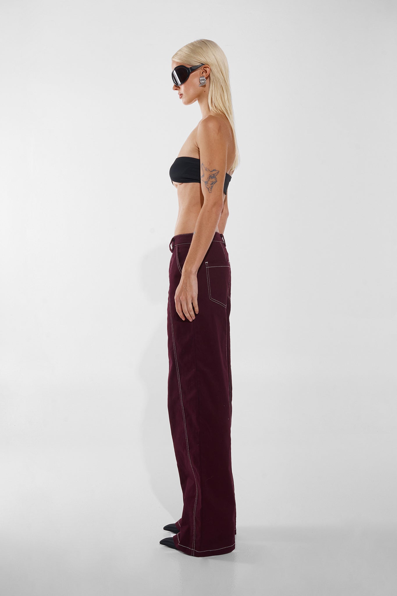 KOURT PANTS | BLACKBERRY