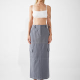 LAIKON CARGO MAXI SKIRT