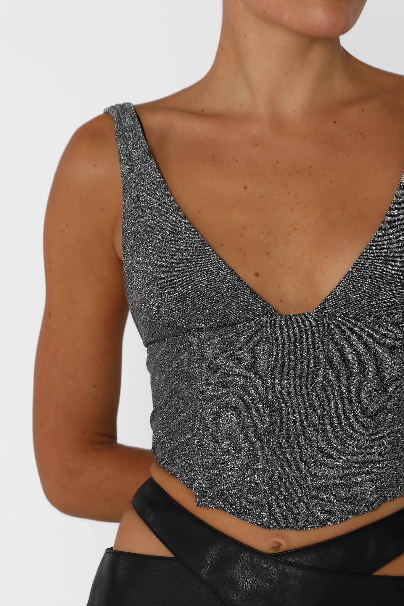 LILLIAN CORSET | SILVER