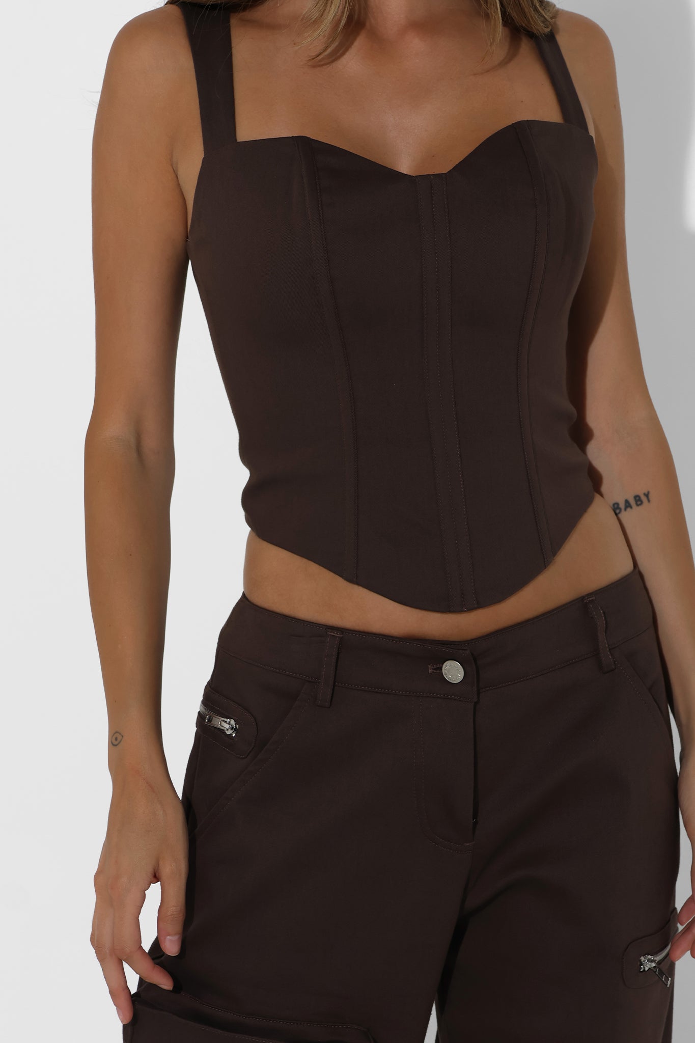 LUCIOUS BODICE | CHOC