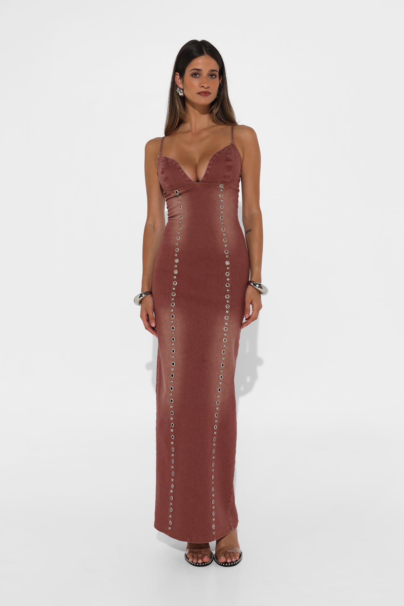 MAGDA MAXI DRESS | PLUM
