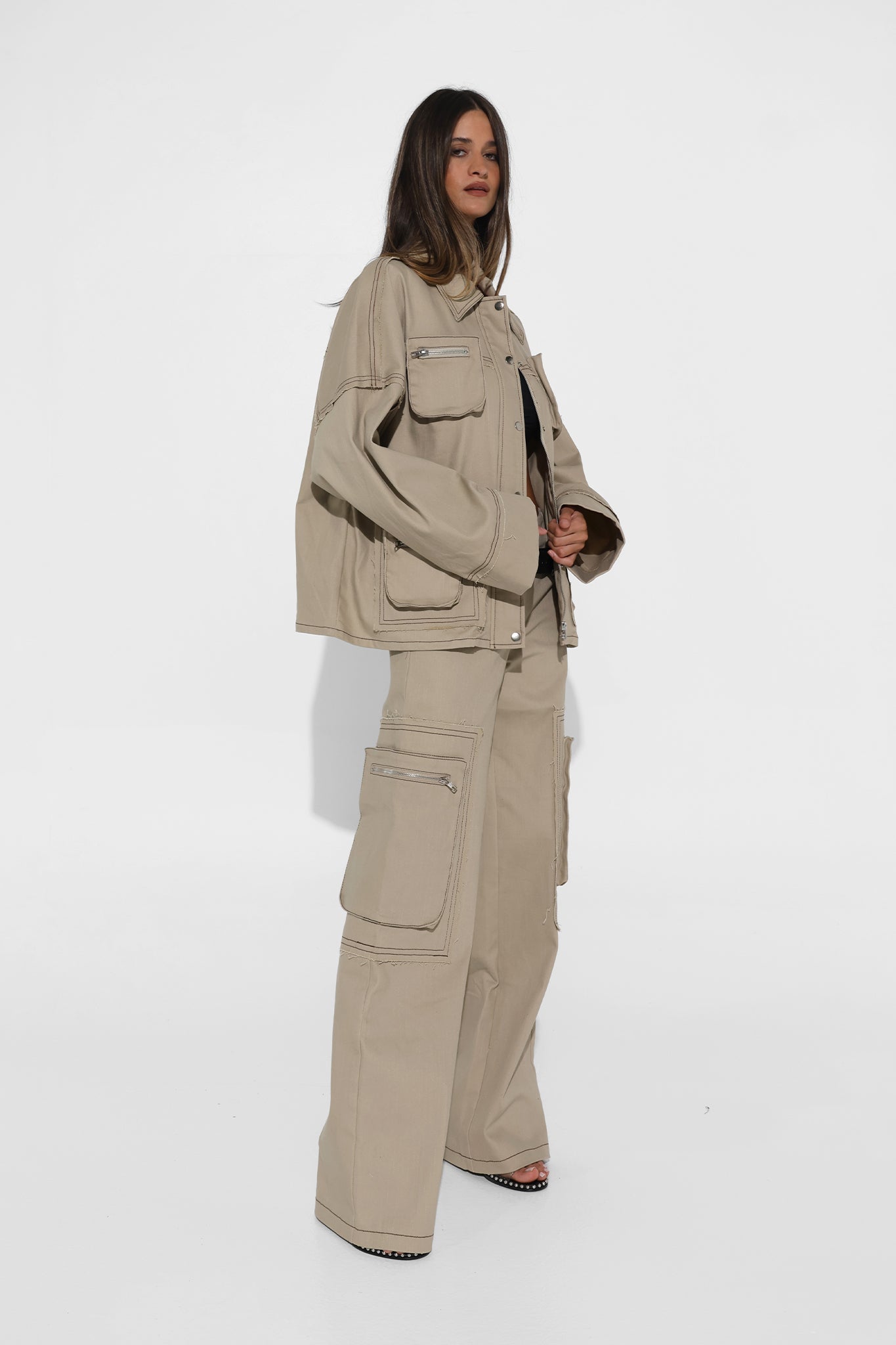 MALLORY JACKET | BONE