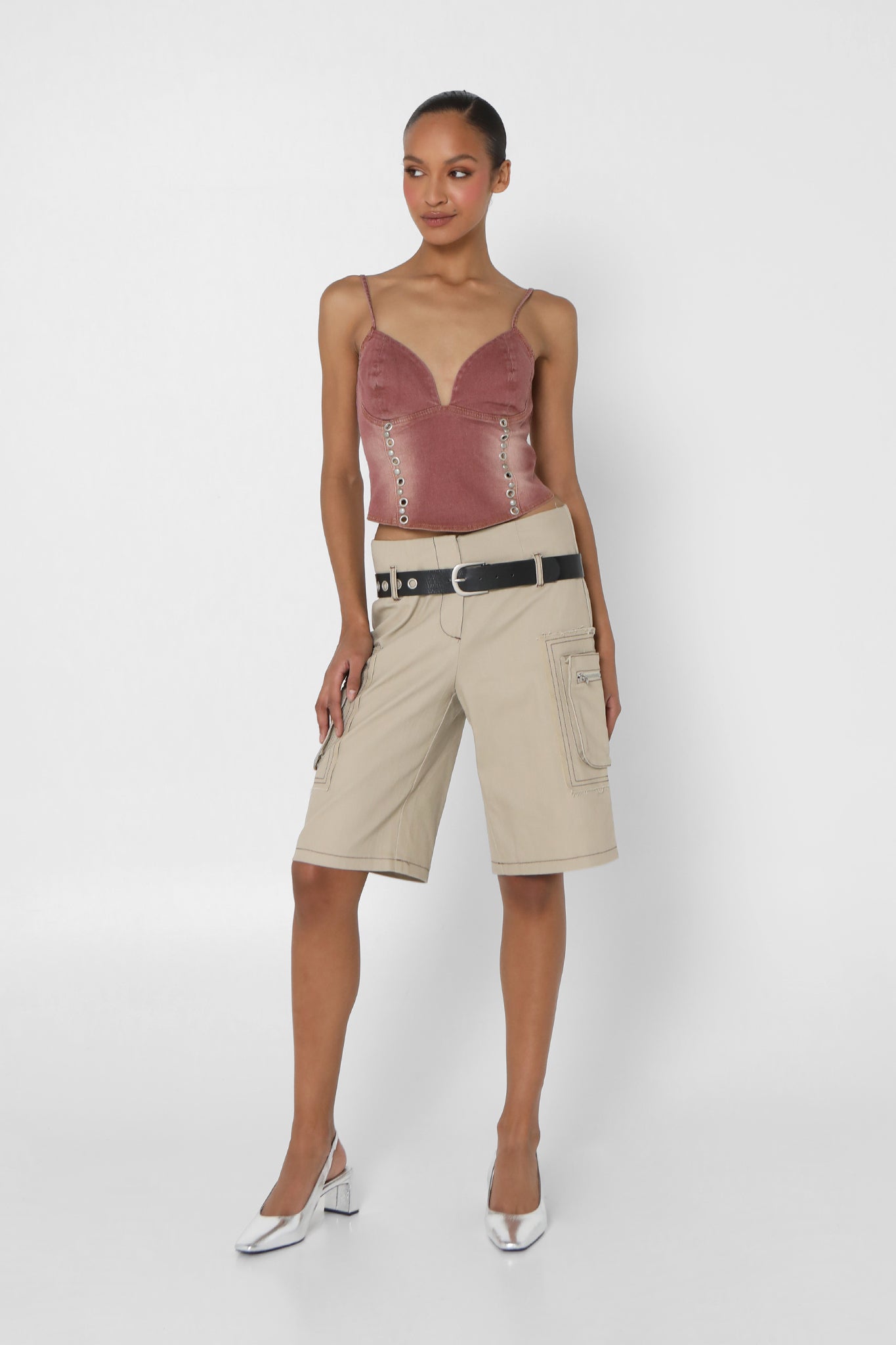 MALLORY SHORTS | BONE