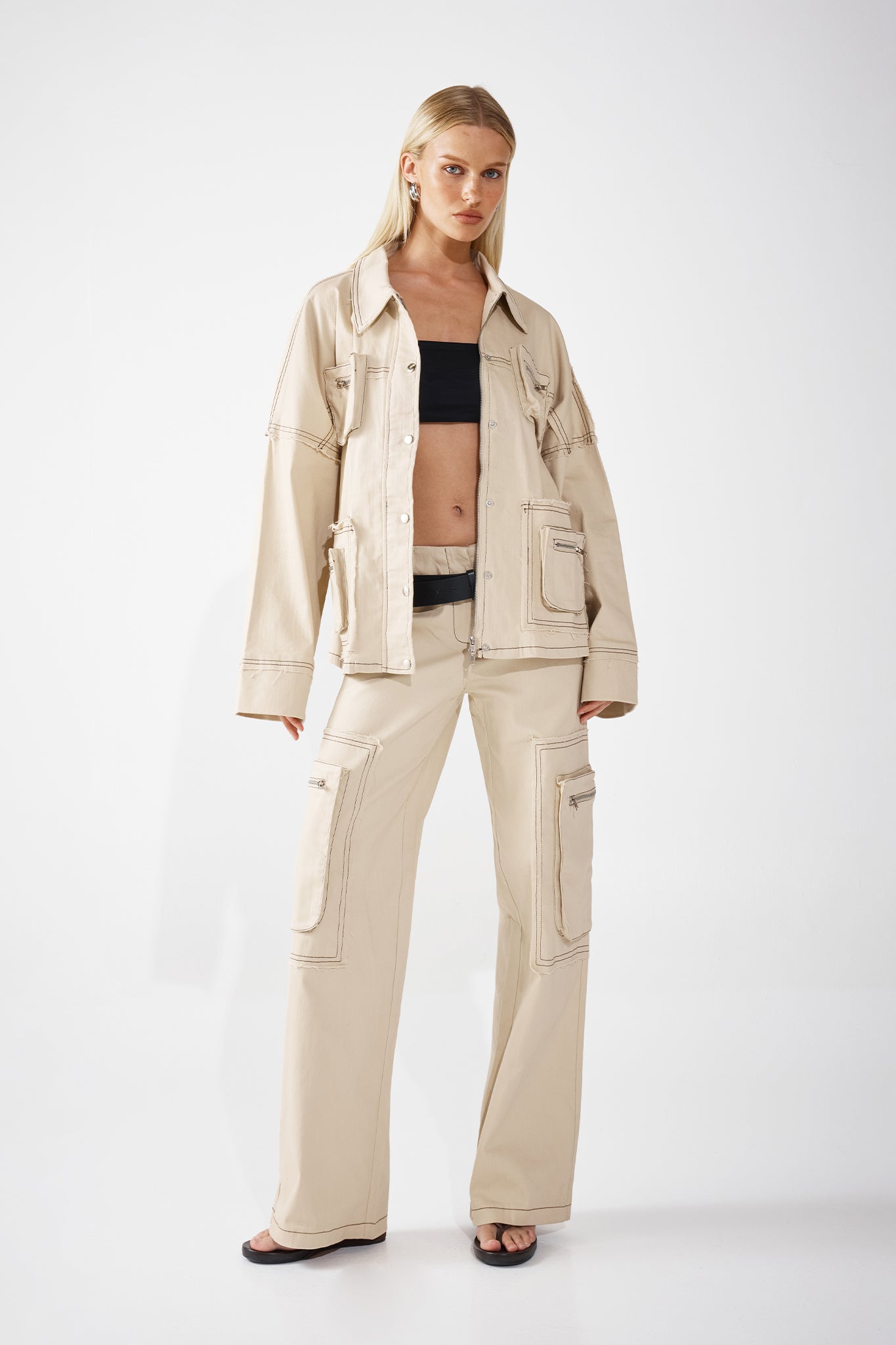 MALLORY JACKET | BONE