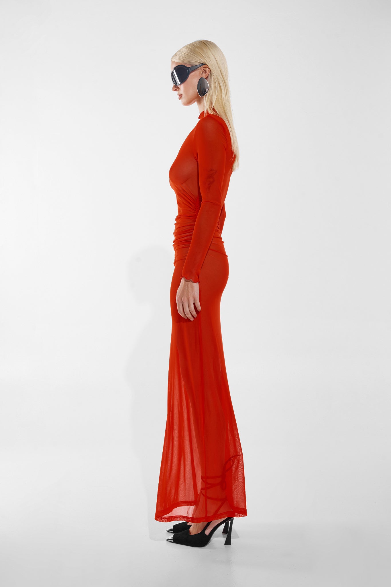 NINA MAXI DRESS | RED