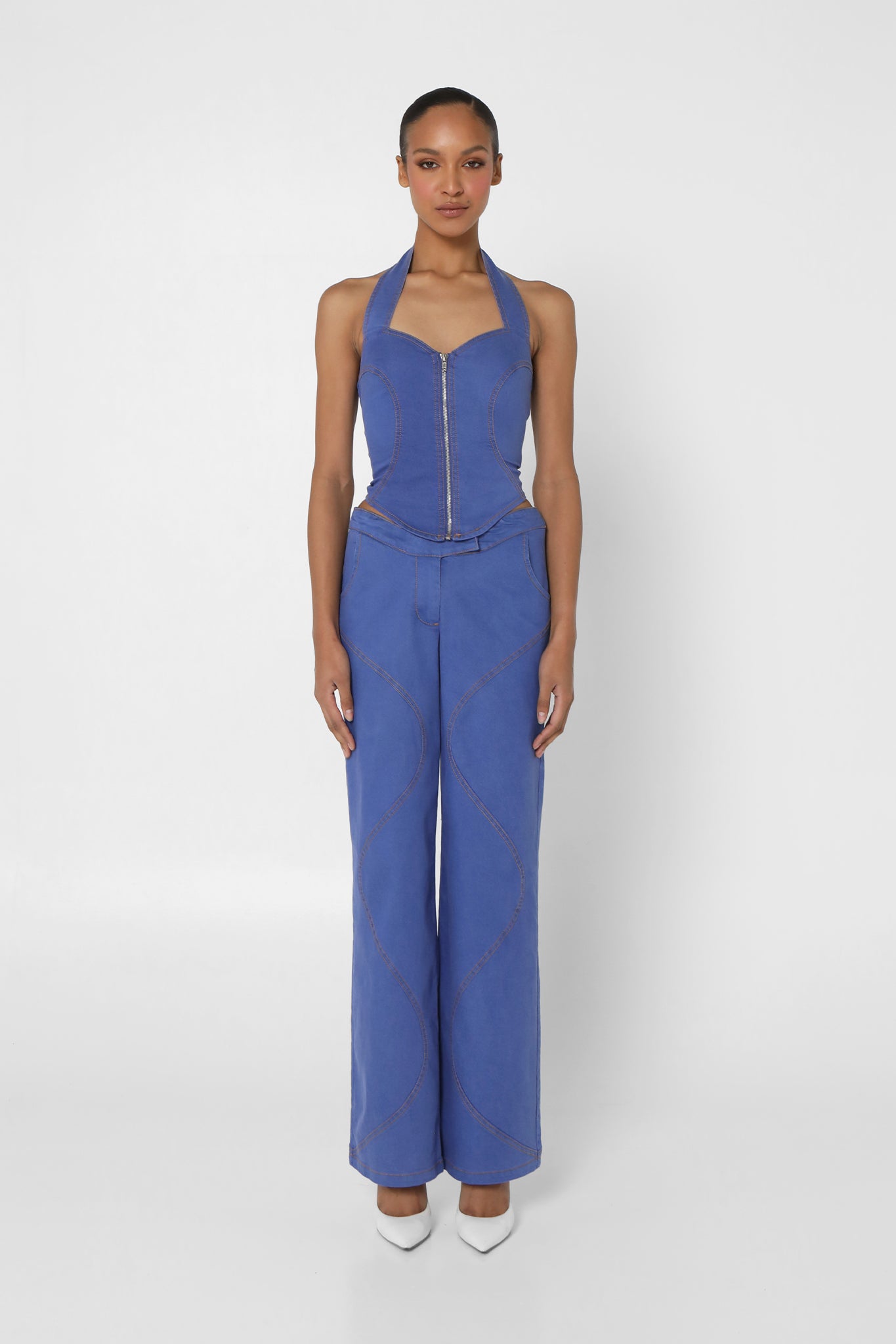 RAMONA CORSET | BLUE