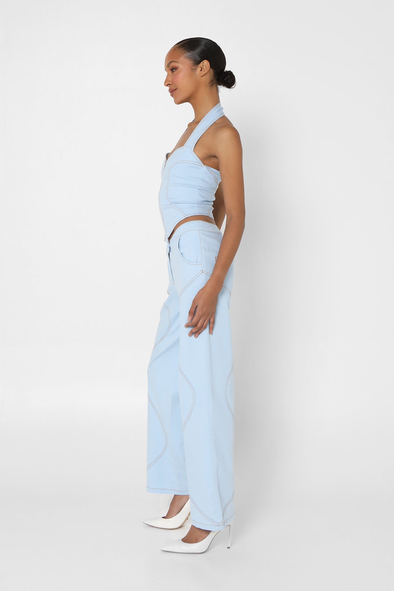 RAMONA CORSET | LIGHT BLUE