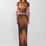 MADDOX MAXI SKIRT | SUNSET