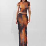 MADDOX MAXI SKIRT | SUNSET