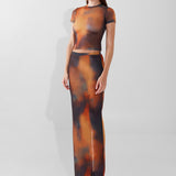 MADDOX MAXI SKIRT | SUNSET