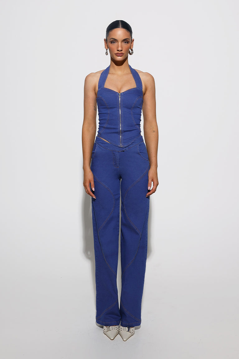 RAMONA CORSET | BLUE