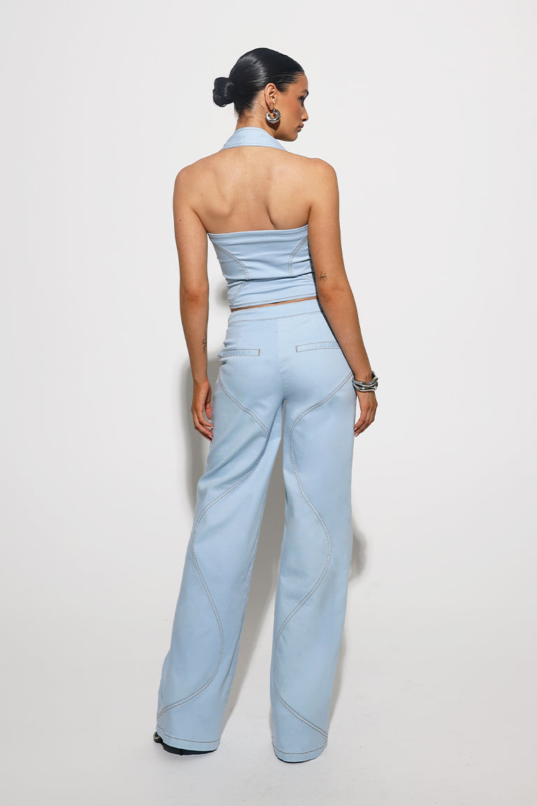 RAMONA CORSET | LIGHT BLUE