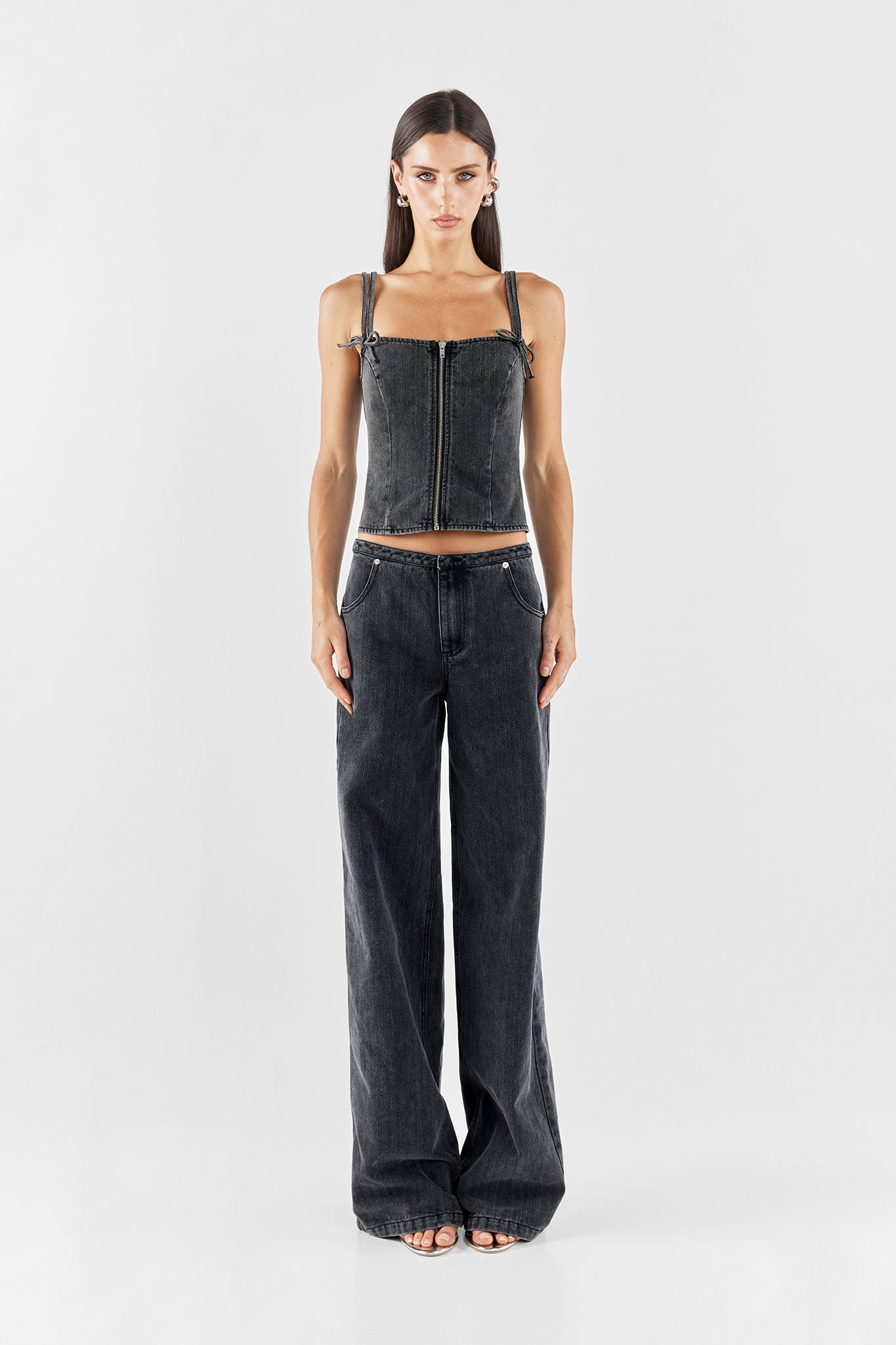 SANTAL TOP | PINSTRIPE