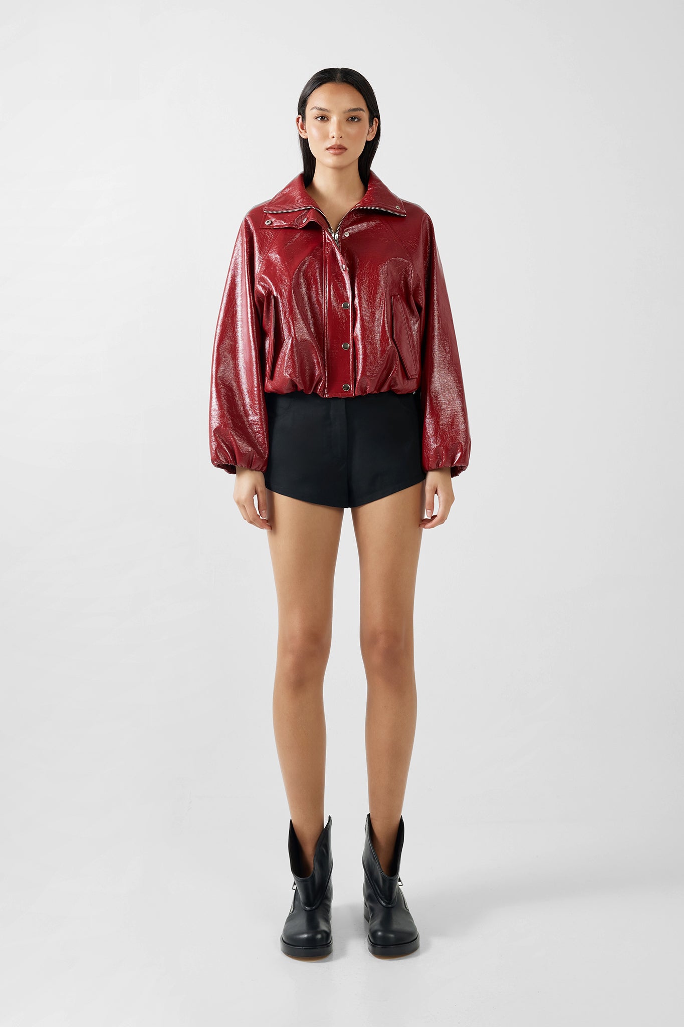 SELENA JACKET | CHERRY