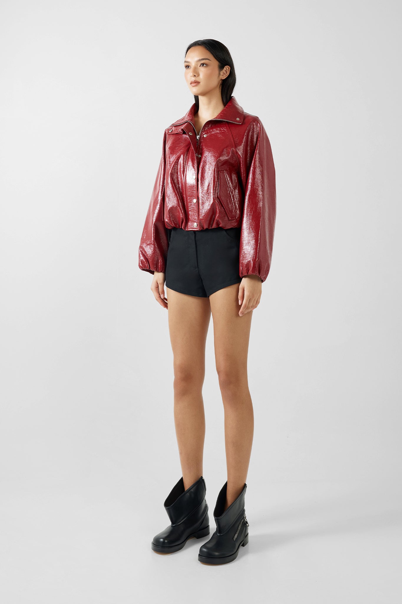 SELENA JACKET | CHERRY