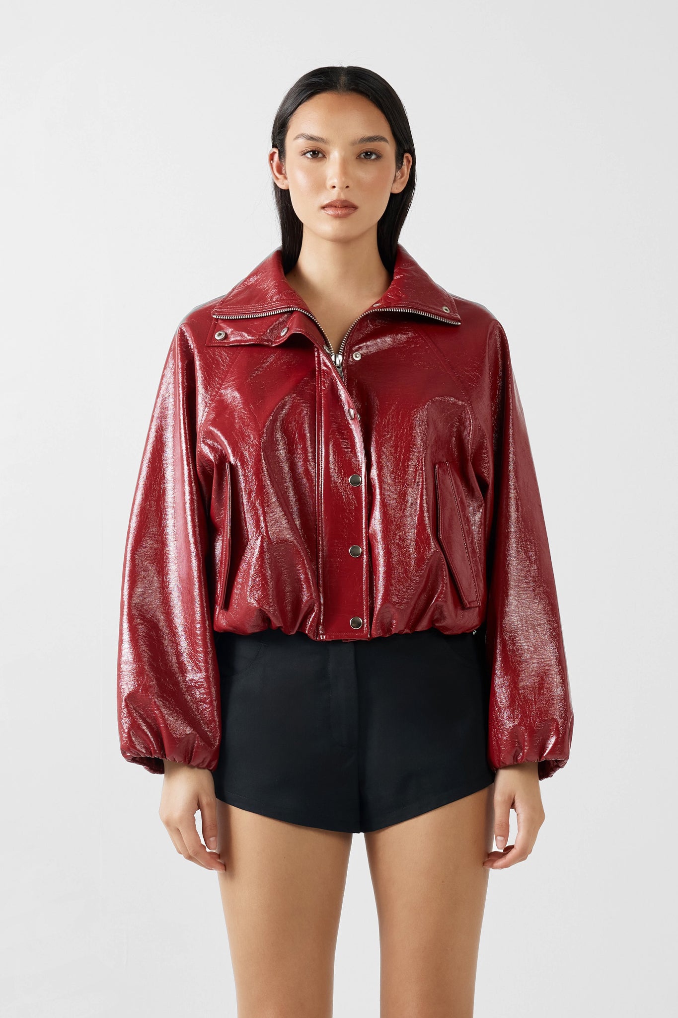 SELENA JACKET | CHERRY