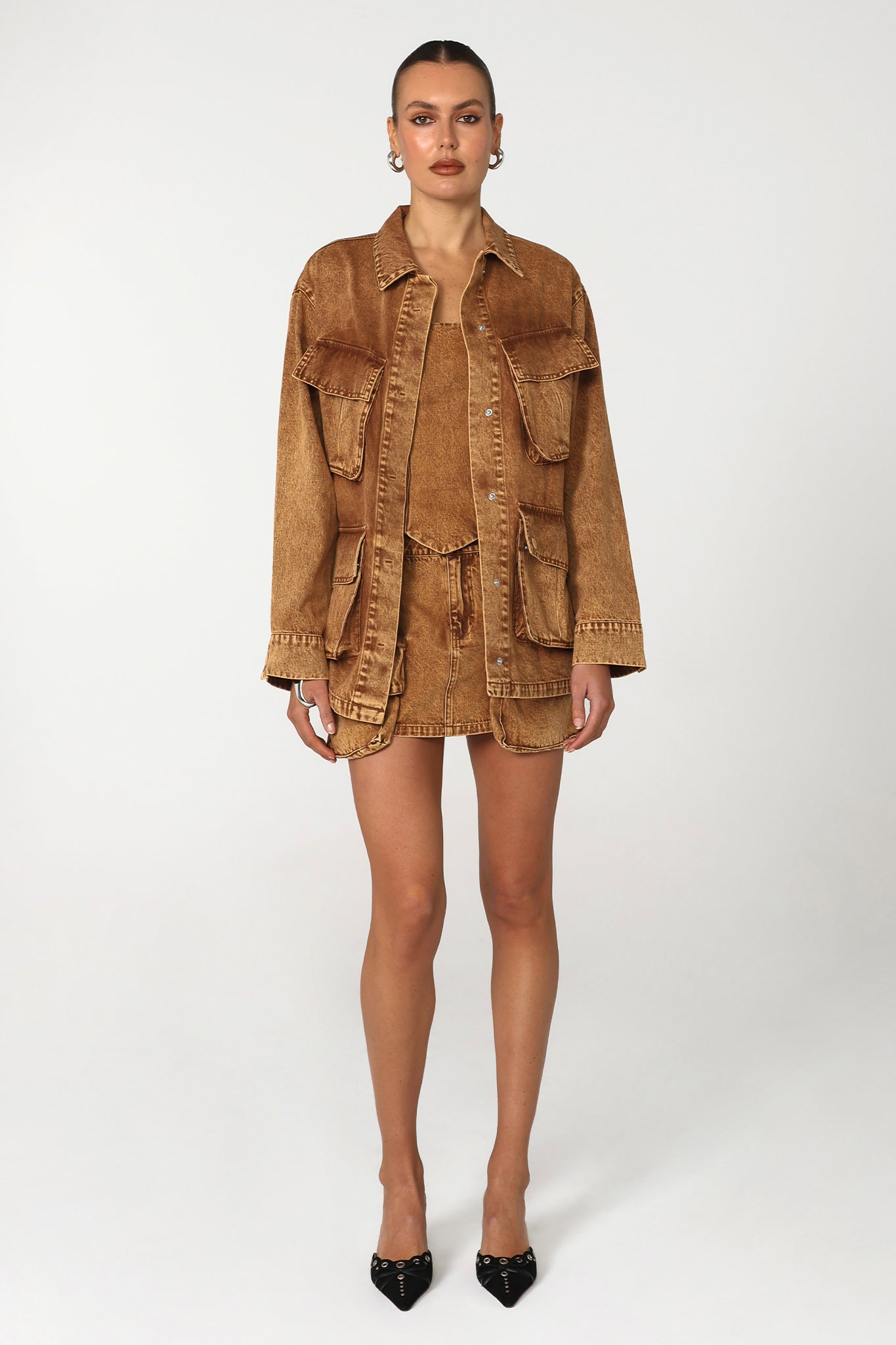 TATE JACKET | TAN